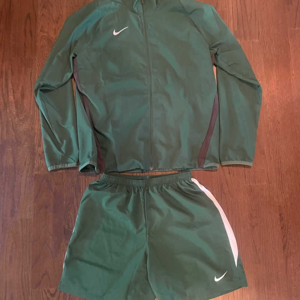 Nike Forest Green Lightweight Track Jacket